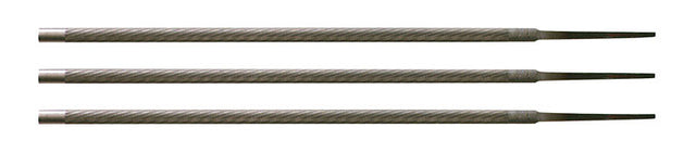 Nicholson 8 in. L High Carbon Steel Knurl Cut Chain Saw File 3 pc