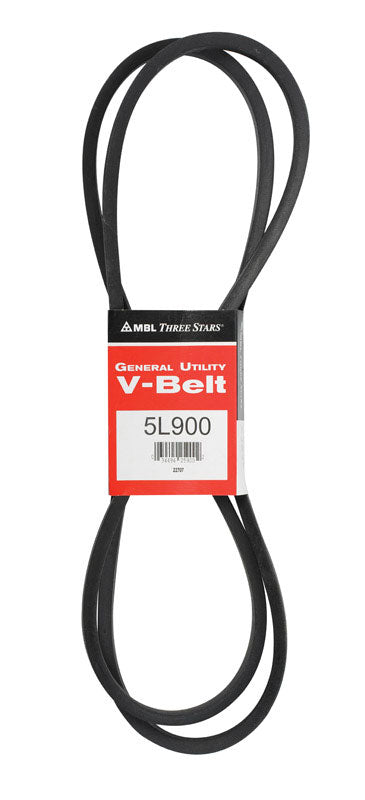 Mitsuboshi FHP 5L900 Standard General Utility V-Belt 0.63 in. W X 90 in. L For Fractional Horsepower