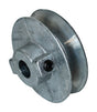 Chicago Die Cast 2 1/4 in. D Zinc Single V Grooved Pulley