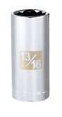 Craftsman 13/16 in. X 3/8 in. drive SAE 12 Point Deep Socket 1 pc