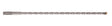 Bosch Bulldog 5/16 in. X 12 in. L Steel SDS-plus Rotary Hammer Bit SDS-Plus Shank 1 pc