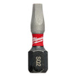 Milwaukee Shockwave Square #2 X 1 in. L Screwdriver Bit Steel 5 pk