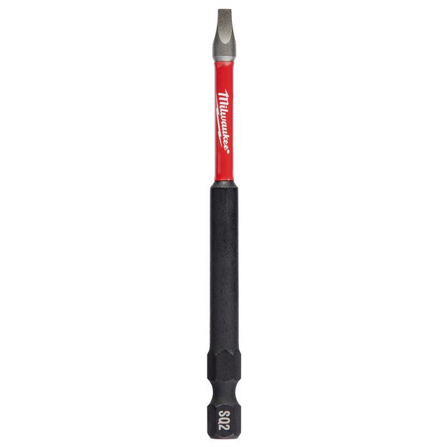 Milwaukee Shockwave Square #2 X 3-1/2 in. L Impact Power Bit Steel 1 pc