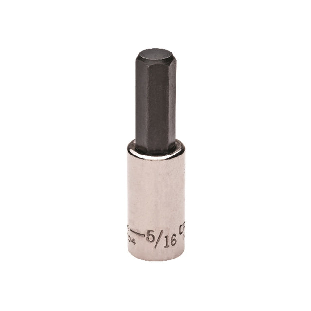 Craftsman 5/16 in. X 1/4 in. drive SAE 6 Point Standard Hex Bit Socket 1 pc