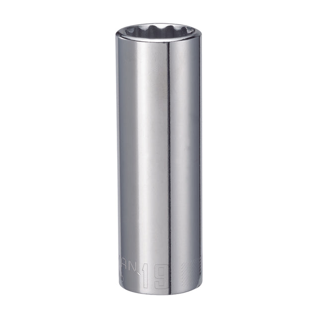 Craftsman 19 mm X 1/2 in. drive Metric 12 Point Deep Socket 1 pc