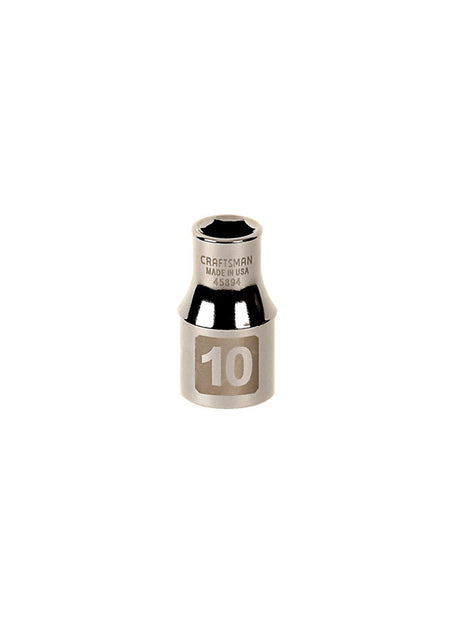 Craftsman 10 mm X 1/2 in. drive Metric 6 Point Standard Socket 1 pc