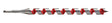 Milwaukee 1-1/8 in. D X 18 in. L Ship Auger Bit Hardened Steel 1 pc