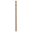 Milwaukee Cobalt Red Helix 7/64 in. X 2-5/8 in. L Alloy Steel Thunderbolt Drill Bit Round Shank 1 pc