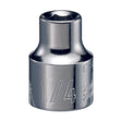 Craftsman 1/4 in. X 3/8 in. drive SAE 6 Point Standard Shallow Socket 1 pc