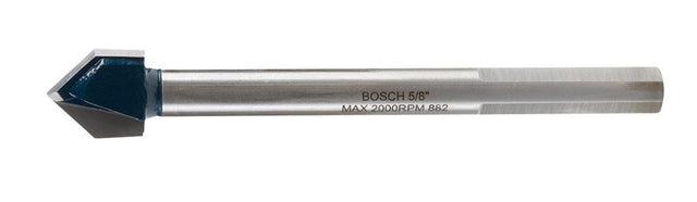 Bosch 5/8 in. X 4 in. L Carbide Tipped Glass and Tile Bit 3-Flat Shank 1 pc
