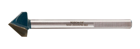 Bosch 7/8 in. X 4 in. L Carbide Tipped Glass and Tile Bit 3-Flat Shank 1 pc