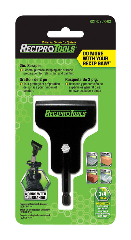 ReciproTools 2 in. Metal Scraper 1 pk