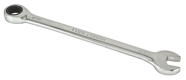 Craftsman 7/16 in. 12 Point SAE Ratcheting Wrench 1 pc
