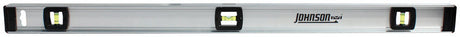Johnson 36 in. Aluminum I-Beam Level 3 vial