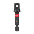 Milwaukee Shockwave Square 3/8 in. X 2 in. L Socket Adapter Steel 1 pc