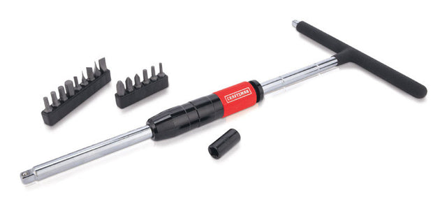 Craftsman T-Handle Driver and Bit Set 8.25 in. 17 pc