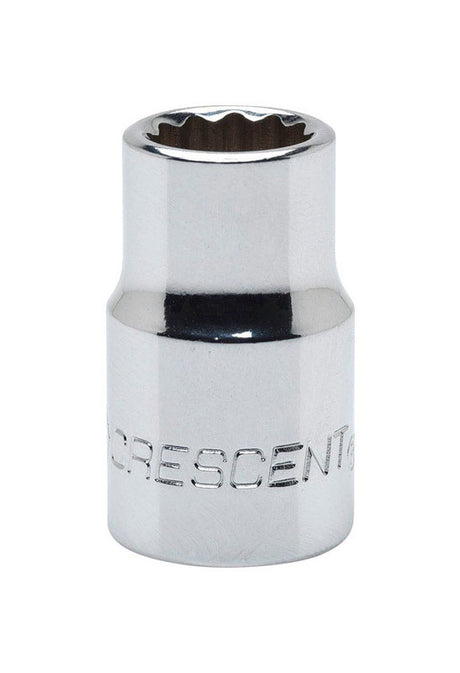 Crescent 19 mm X 3/8 in. drive Metric 12 Point Standard Socket 1 pc