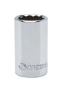 Crescent 1 in. X 1/2 in. drive SAE 12 Point Standard Socket 1 pc