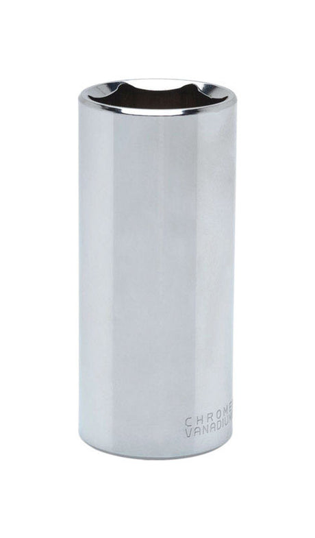 Crescent 7/8 in. X 1/2 in. drive SAE 6 Point Deep Socket 1 pc