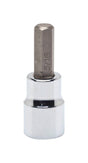 Crescent 10 mm X 3/8 in. drive Metric 6 Point Standard Hex Bit Socket 1 pc