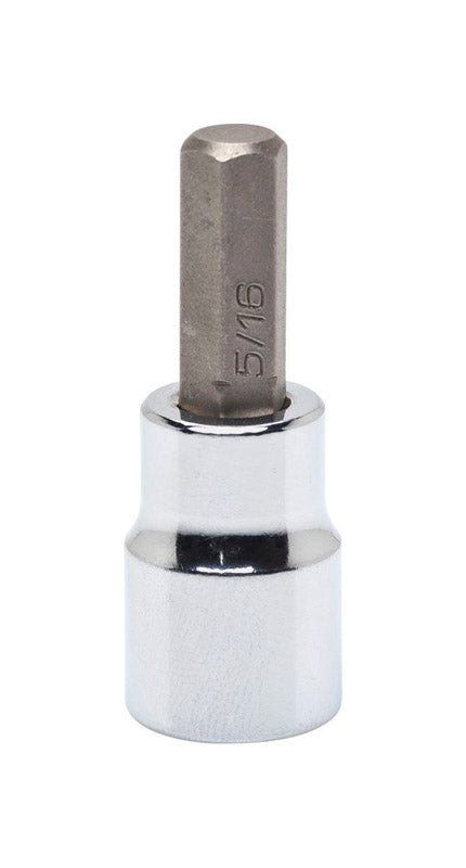 Crescent 8 mm X 3/8 in. drive Metric 6 Point Standard Hex Bit Socket 1 pc