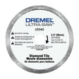 Dremel Ultra-Saw 3-1/2 in. D X 1/2 in. Diamond Cutting Wheel 1 pc