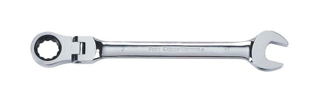 GEARWRENCH 9/16 in. 12 Point SAE Flex Head Combination Wrench 7.5 in. L 1 pc