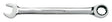 GEARWRENCH 18 mm 12 Point Metric Ratcheting Combination Wrench 9.33 in. L 1 pc