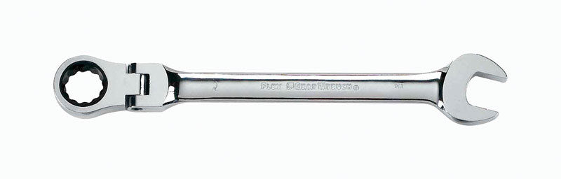 GEARWRENCH 7/16 in. 12 Point SAE Flex Head Combination Wrench 6.5 in. L 1 pc