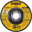 DeWalt 4-1/2 in. D X 7/8 in. Aluminum Oxide Pipeline Cutting Wheel 1 pc