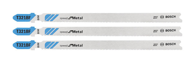 Bosch 5-1/4 in. Bi-Metal T-Shank Wavy set and milled Jig Saw Blade 12 TPI 3 pk