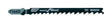 Bosch 4 in. High Carbon Steel T-Shank Jig Saw Blade 6 TPI 5 pk