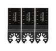 Dremel Multi-Max 1.7 in. X 1.25 in. L High Carbon Steel Wood Flush Cut Blade 3 pk