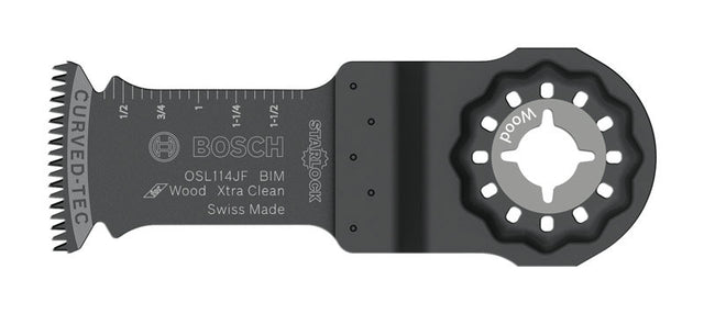 Bosch Starlock 1-1/4 in. X 4 in. L Bi-Metal Plunge Blade 1 pk