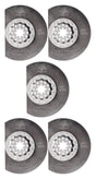 Fein Starlock 3-3/8 in. X 3-3/8 in. L High Speed Steel Segment Saw Blade 5 pk