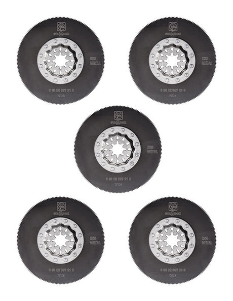 Fein Starlock 3-3/8 in. X 3-3/8 in. L High Speed Steel Saw Blade 5 pk