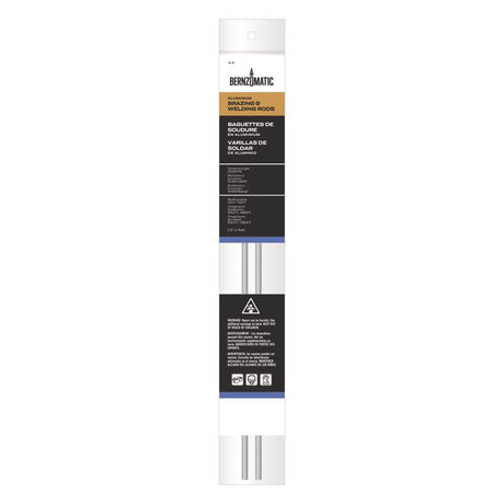 Bernzomatic 1/5 in. D X 12 in. L Aluminum Welding Rods 2 pk