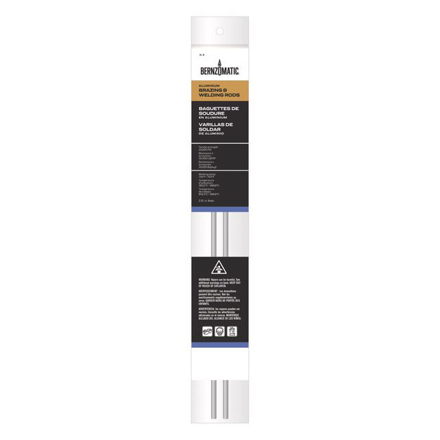Bernzomatic 1/5 in. D X 12 in. L Aluminum Welding Rods 2 pk