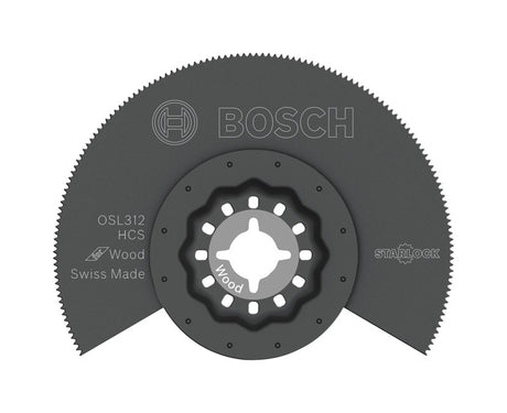 Bosch Starlock 3-1/2 in. X 4 in. L High Carbon Steel Segment Blade 1 pk