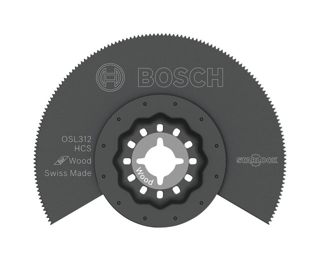 Bosch Starlock 3-1/2 in. X 4 in. L High Carbon Steel Segment Blade 1 pk