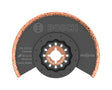 Bosch StarLock 3-1/2 in. X 4 in. L Carbide Grit Grout Blade 1 pk