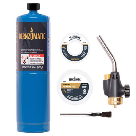 Bernzomatic Plumbing 14.1 oz Basic Torch Kit Steel 1 pc