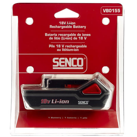 Senco 18V 1.5 Ah Lithium-Ion Battery 1 pc