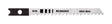 Milwaukee 3-1/8 in. High Carbon Steel U-Shank Wood cutting Jig Saw Blade 8 TPI 5 pk