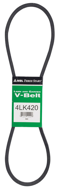 Mitsuboshi Super KB 4LK420 V-Belt 0.5 in. W X 42 in. L For Riding Mowers