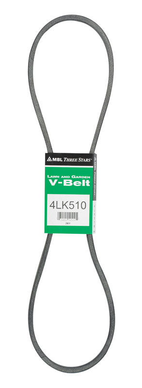 Mitsuboshi Super KB 4LK510 V-Belt 0.5 in. W X 51 in. L For Riding Mowers