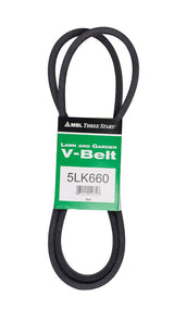 Mitsuboshi Super KB 5LK660 V-Belt 0.63 in. W X 66 in. L For Riding Mowers