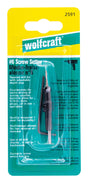 Wolfcraft 3 M D Steel Tapered Screw Setter 1 pc