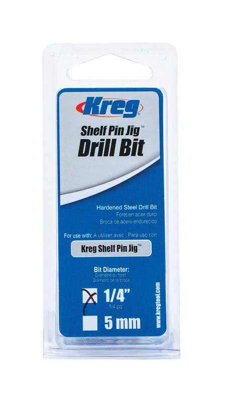 Kreg 1/4 in. X 6 in. L Steel Drill Bit Hex Shank 1 pc