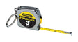 Stanley PowerLock 3 ft. L X 0.25 in. W Keychain Tape Measure 1 pk